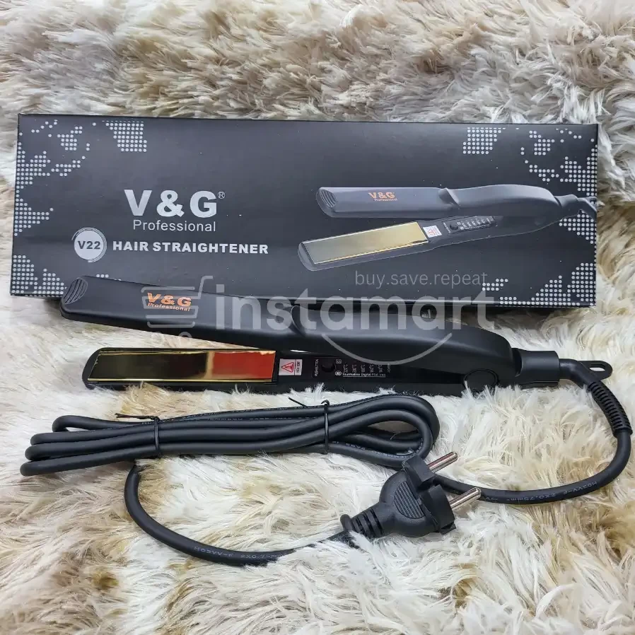 Authentic V&G V22 220°C Professional Fast Heat-up Hair Straightener