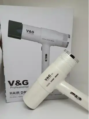 V&G D3 Dc Motor 2000W 2 Heat & 2 Speed Setting Hair Dryer