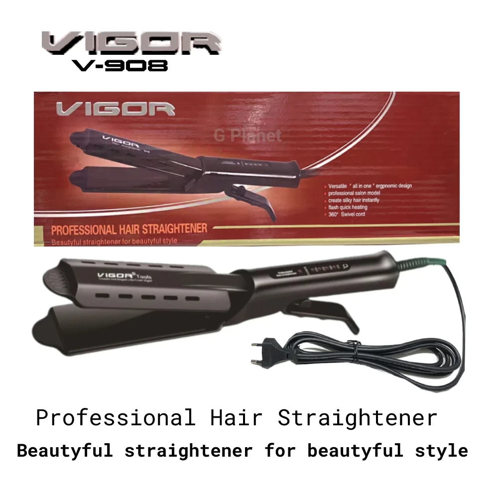 Vigor V-908M 230°C Professional Hair Straightener