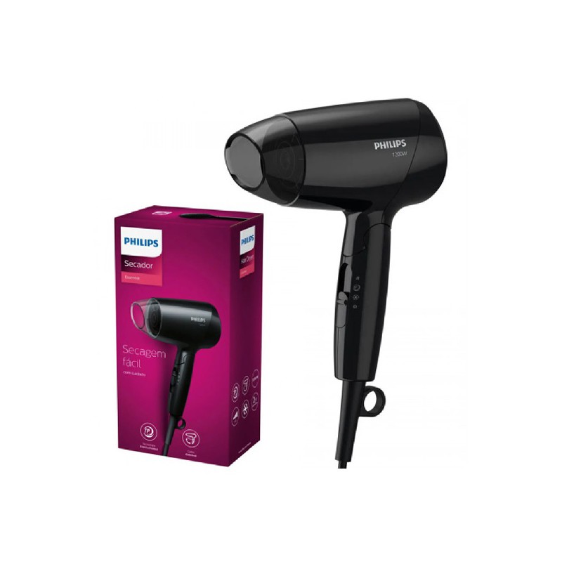 Philips BHC 010/10 (Black) Essential Care 1200W Hair Dryer