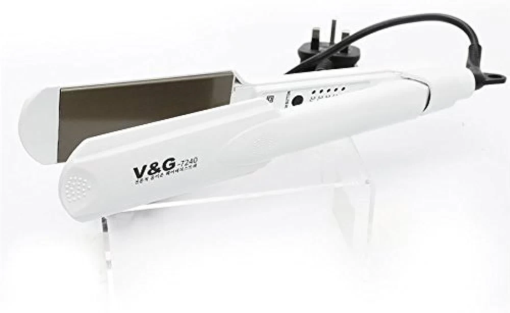 V&G 7240 Professional Titanium 230°C Hair Straightener (Random Color)