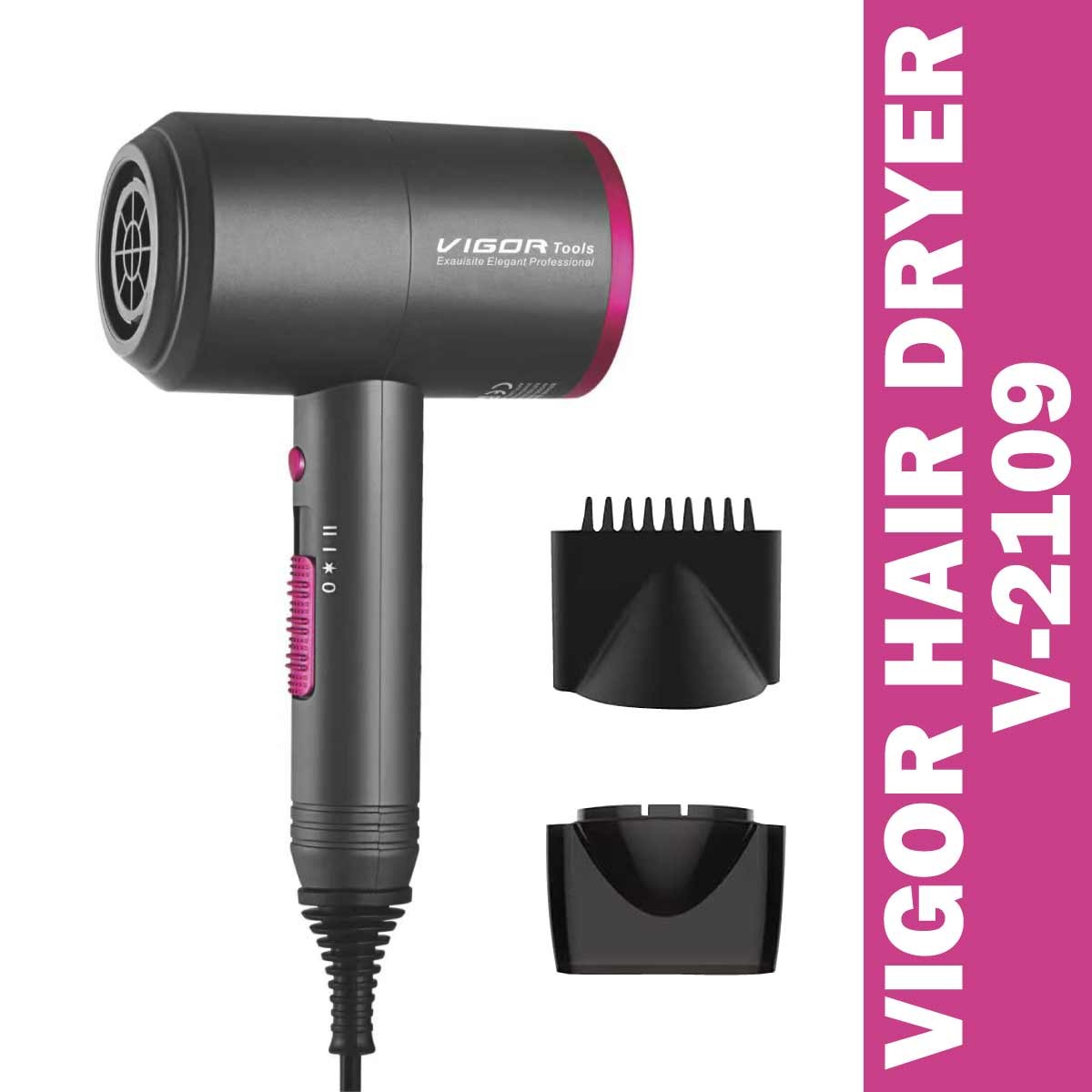 Vigor V-2109 1800W Professional Hair Dryer