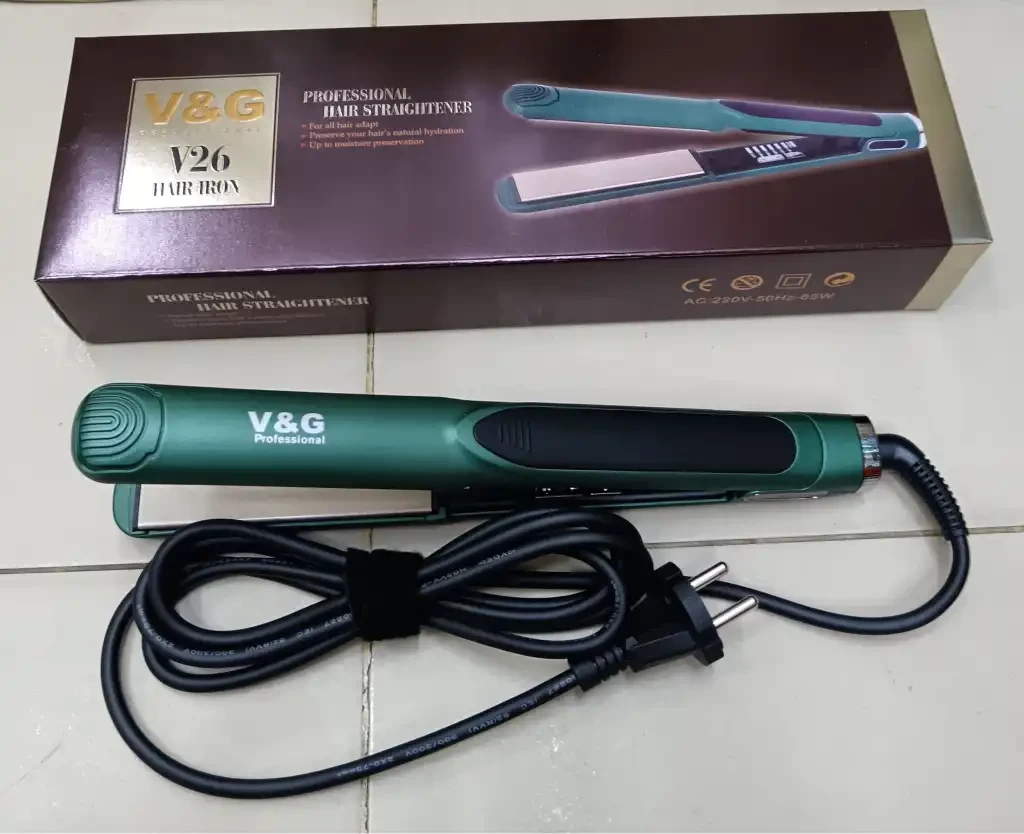 Authentic V&G V26 230°C Professional Fast Heat-up Hair Straightener