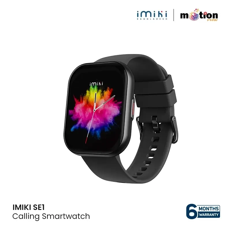 IMILAB IMIKI SE1 Curved 2.01" AMOLED Calling Smart Watch - 6 Months Warranty