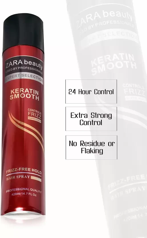 TRESemmé keratin smooth extreme hold hair spray 420ML